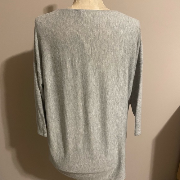 Kerisma Raven Sweater V-neck Gray S/M - Picture 3 of 4